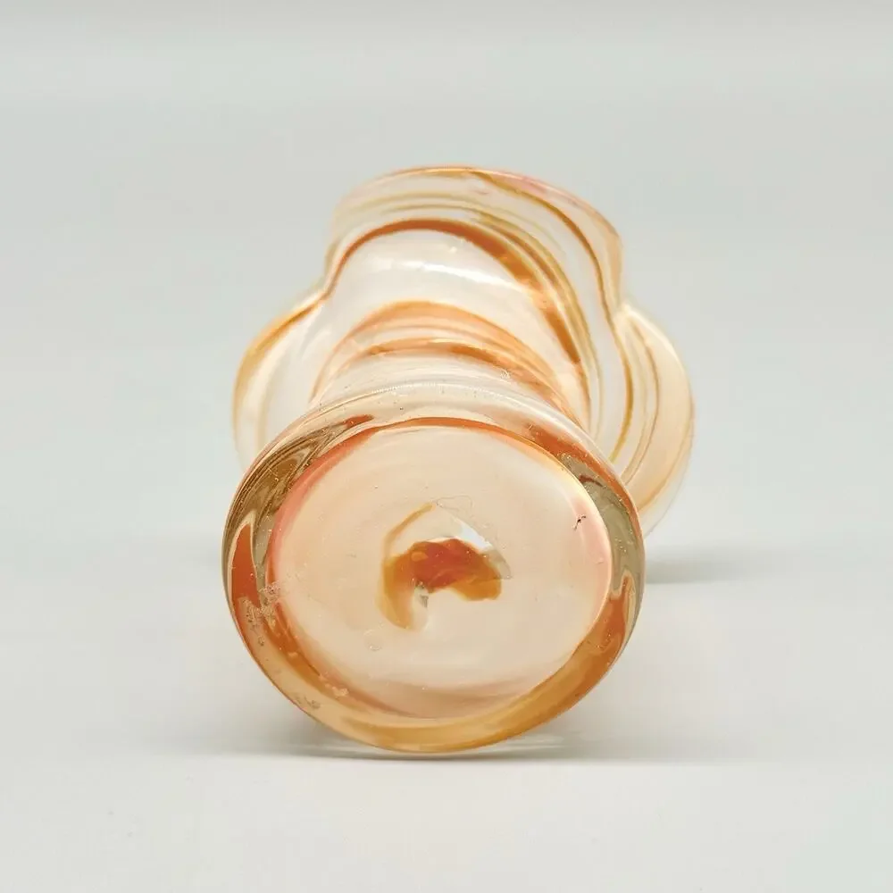 Vintage Hand Blown Art Glass 2.75
